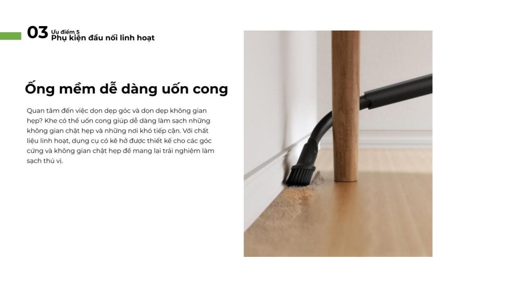 Phụ kiện đầu nối của máy hút bụi cầm tay không dây Dreame R10 Pro