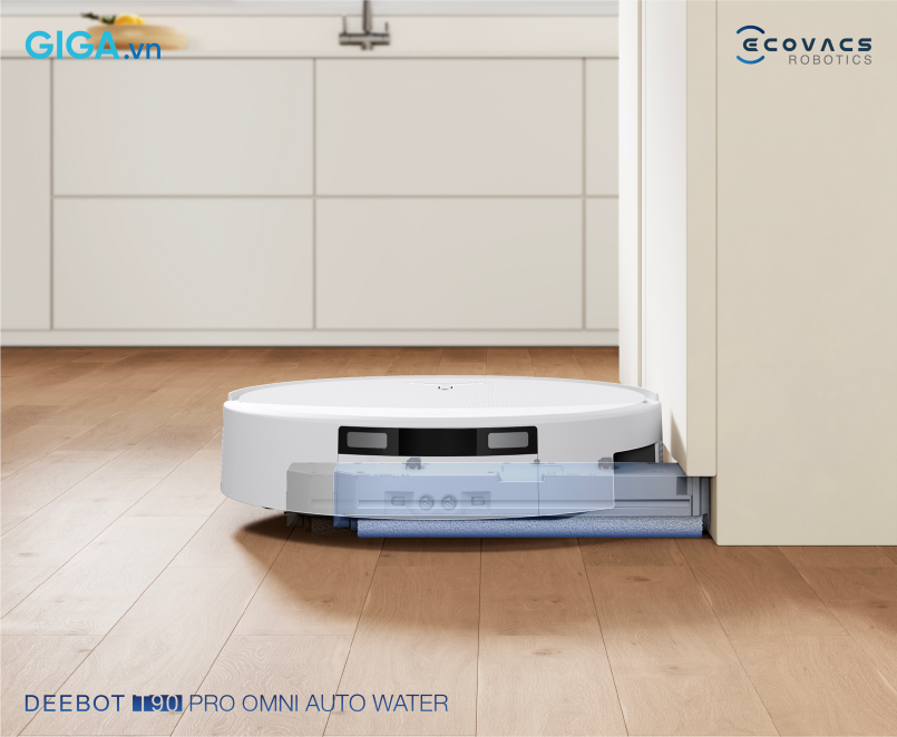 Bám sát chân tường, làm sạch chuẩn xác từng milimet cùng TruEdge 3.0 trên T90 Pro Omni Auto Water