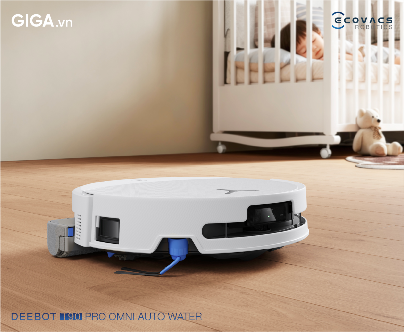 Deebot T90 Pro Omni Auto Water đã ghi nhận bước tiến lớn trong việc tiết giảm âm thanh khi hoạt động