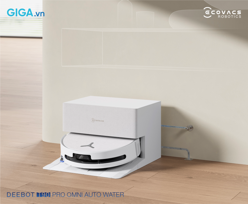 Trạm sạc Deebot T90 Pro Omni Auto Water cấp xả nước tự động