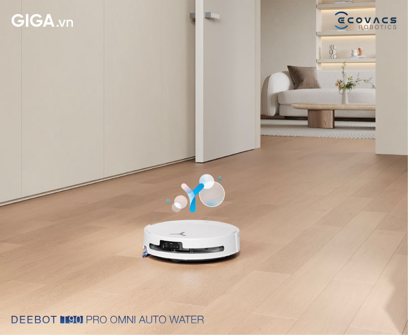 AGENT YIKO trên robot hút bụi lau nhà Deebot T90 Pro Omni Auto Water sở hữu nền tảng AI tự học hỏi cùng năng lực suy luận logic vượt trội. 
