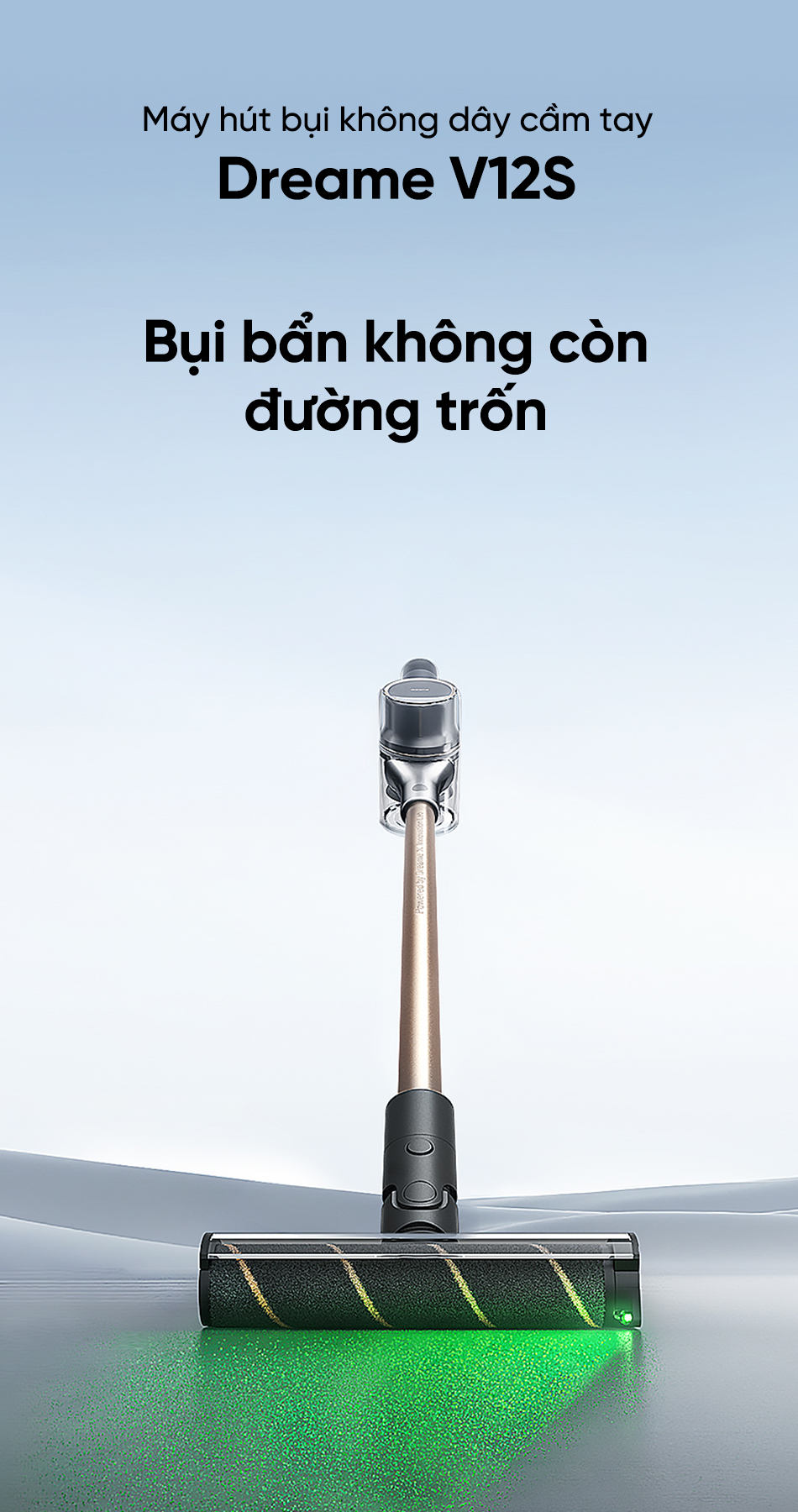 Máy hút bụi cầm tay không dây Dreame V12SMáy hút bụi cầm tay không dây Dreame V12S