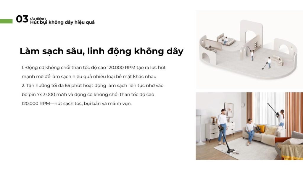 hộp chứa bụi dung tích 0,6 lít dễ tháo rời của Dreame R10 Pro