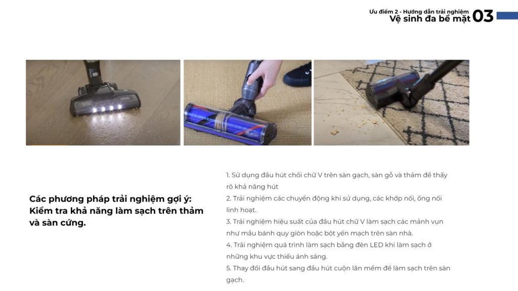 Đặc điểm máy hút bụi cầm tay không dây Dreame R10 Pro