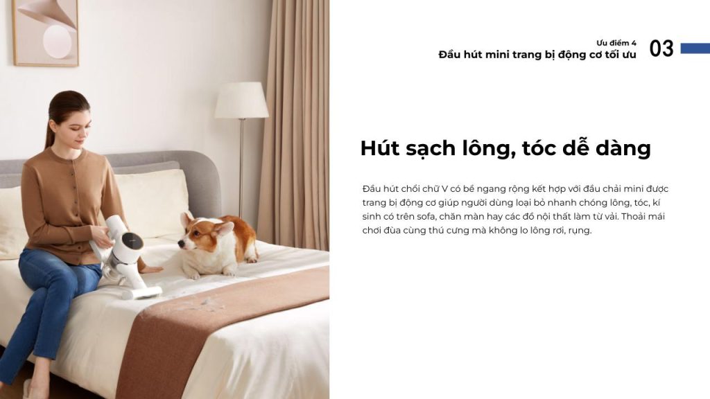 Đặc điểm máy hút bụi cầm tay không dây Dreame R10