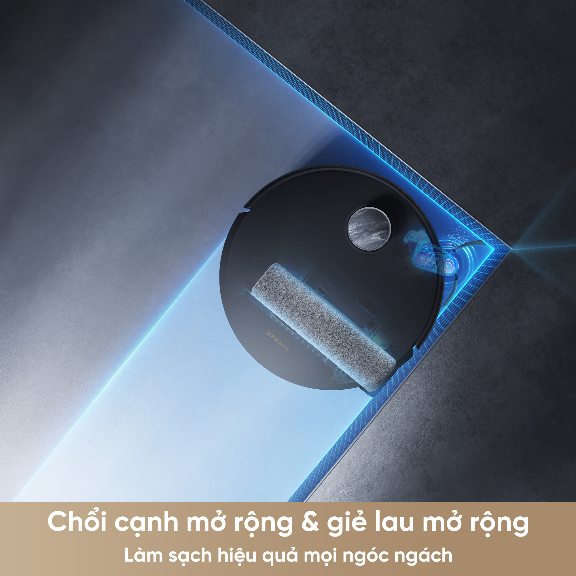 Robot hút bụi lau nhà Dreame Aqua 10 Pro Track 2026 - Ảnh 11