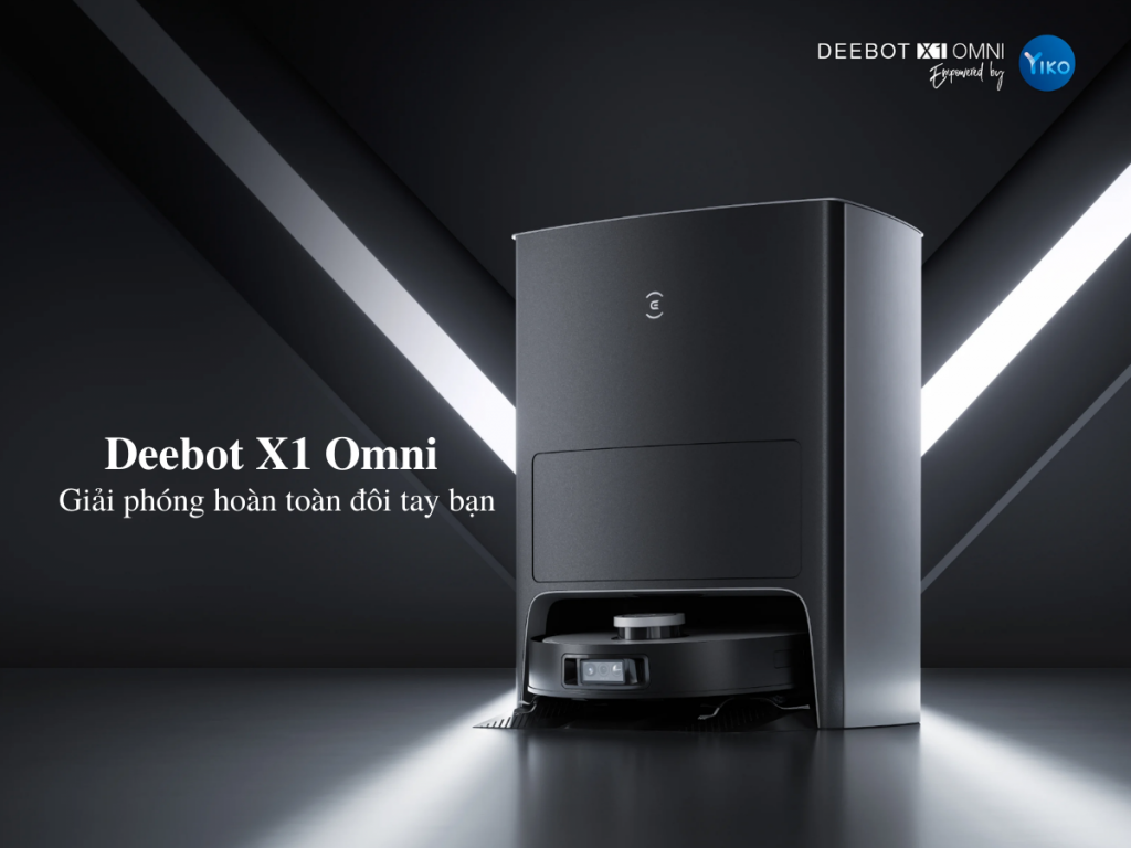Dock sạc của Ecovacs Deebot X1 Omni