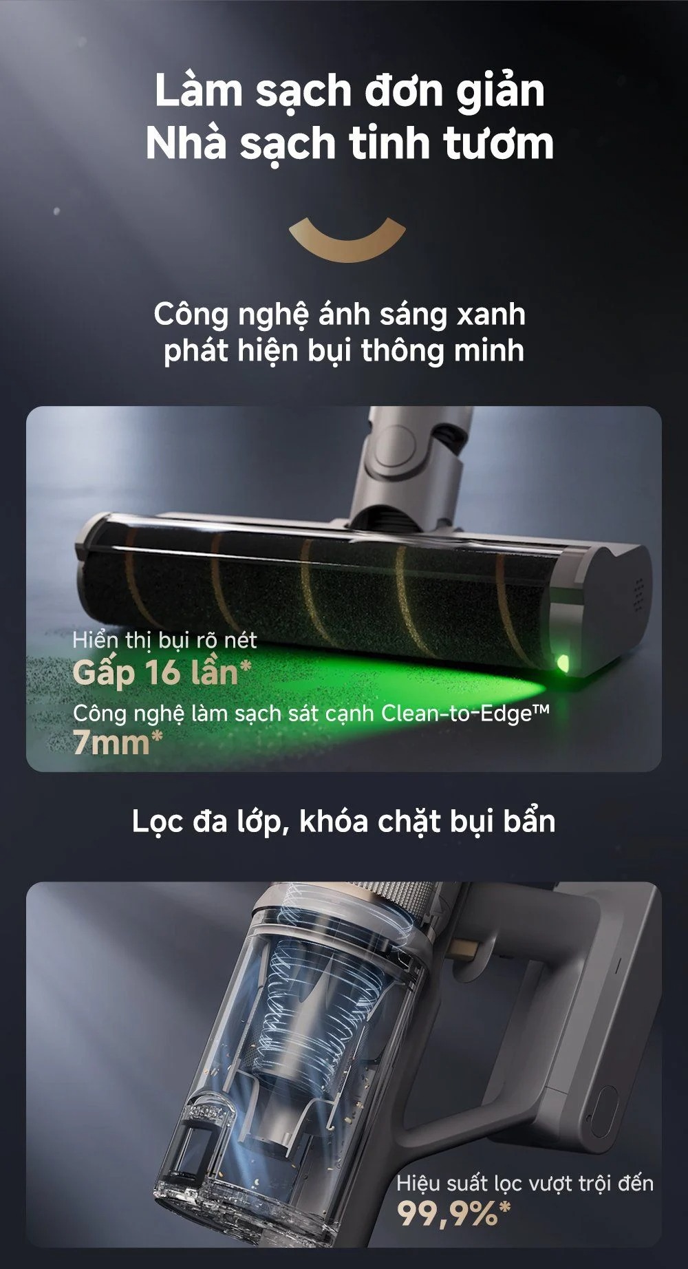Phát hiện bụi thông minh với Dreame Z10S Station