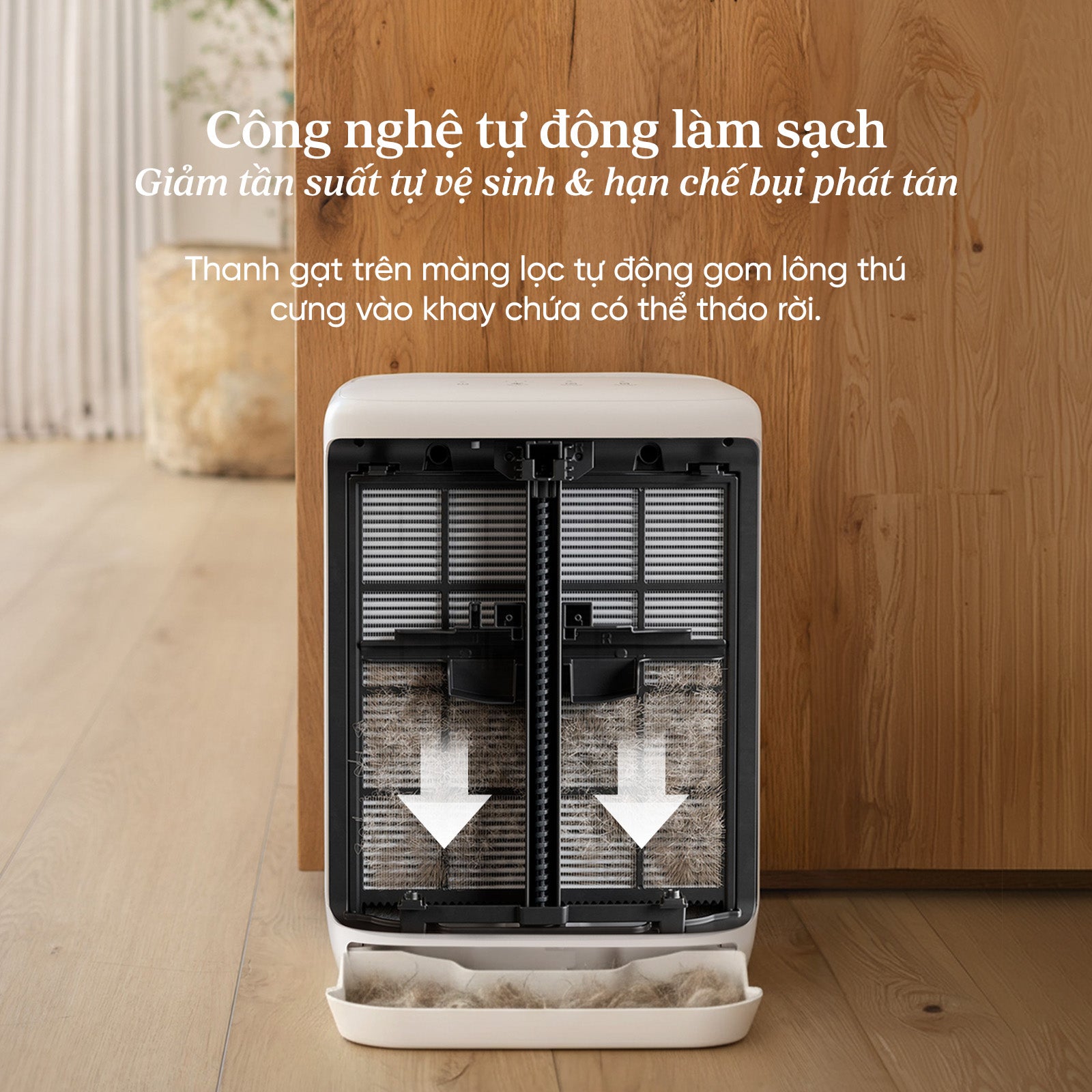Máy Lọc Không Khí Cho Thú Cưng Levoit Vital Pet Pro - Phòng 51m2 - Ảnh 3