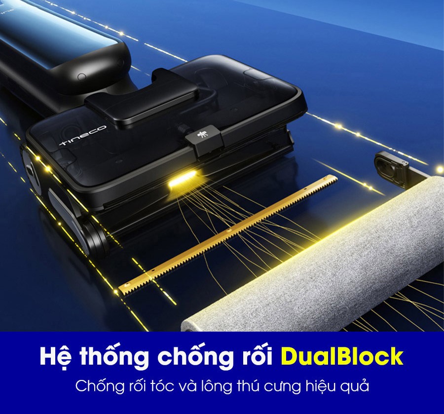 Tineco Floor One Station S9 Artist hệ thống chống rối