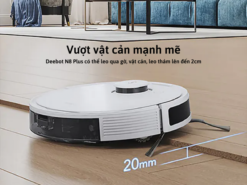 Robot h&uacute;t bụi Ecovacs Deebot N8 Plus