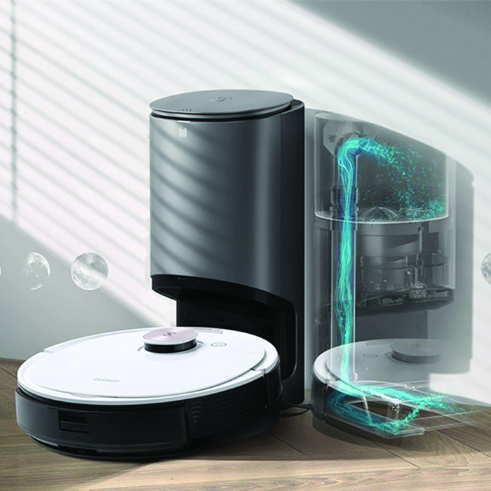Robot hút bụi Ecovacs Deebot Ozmo T8 Max Plus - Ảnh 4