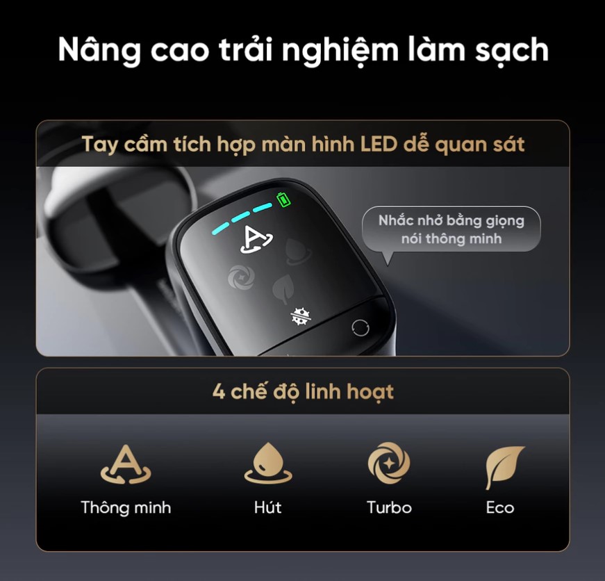 Dreame H16 FlexReach nâng cao trải nghiệm làm sạch