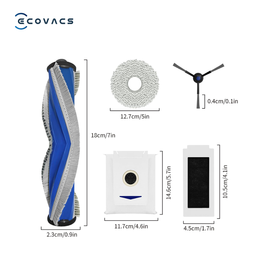 T&uacute;i bụi thay thế cho Ecovacs T30 Pro Omni