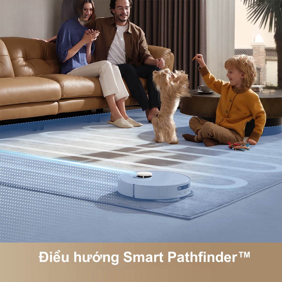 Hệ thống Smart Pathfinder™ của Dreame D20 Ultra
