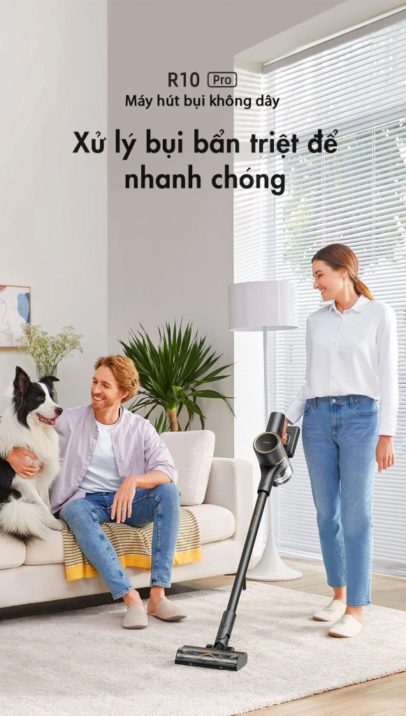 Máy hút bụi cầm tay không dây Dreame R10 Pro