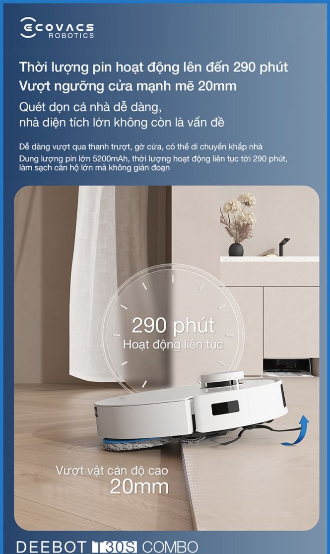 Điều Hướng TrueMapping 2.0 & Tránh Vật Cản TrueDetect 3D 3.0