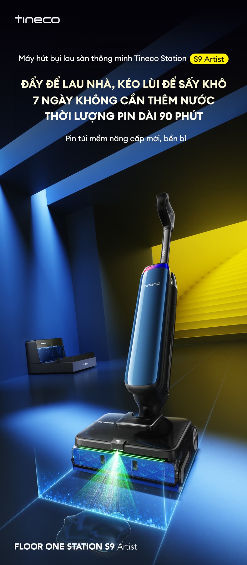 Tineco Floor One Station S9 Artist