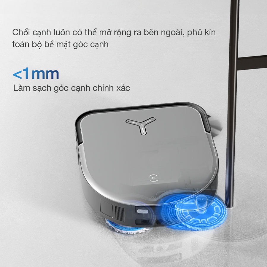 Robot hút bụi lau nhà Ecovacs Deebot X5 Pro Omni (Trắng/ Đen) - Ảnh 3