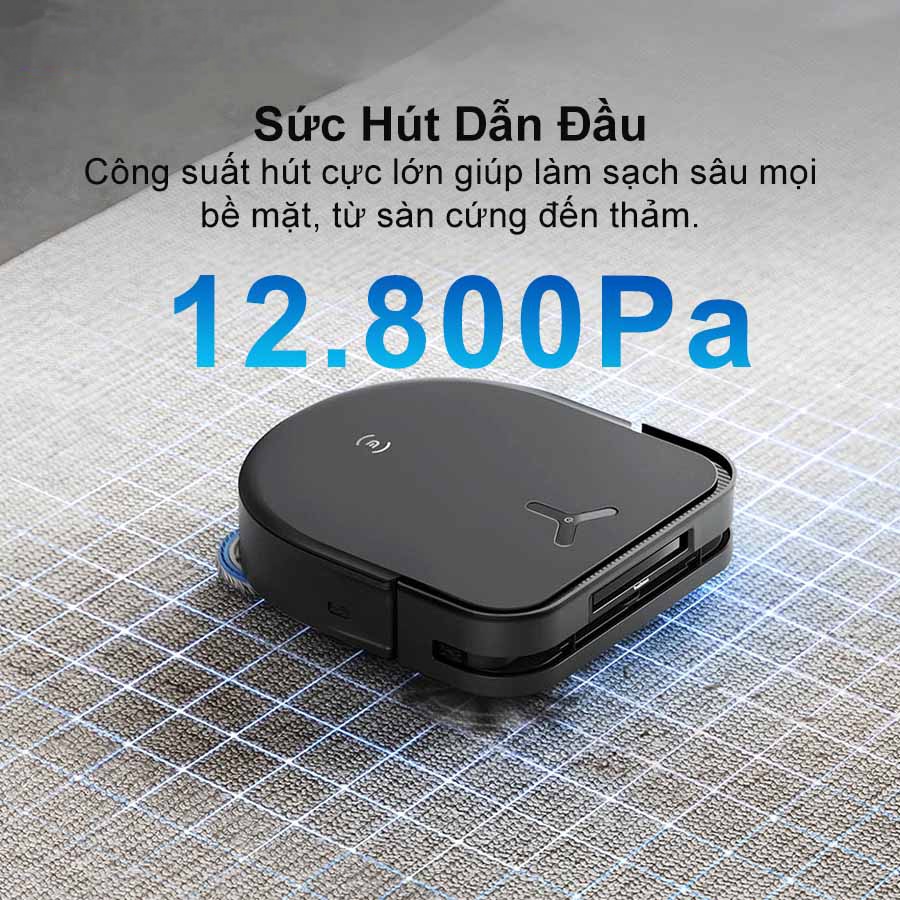 Robot hút bụi lau nhà Ecovacs Deebot X5 Pro Omni (Trắng/ Đen) - Ảnh 5
