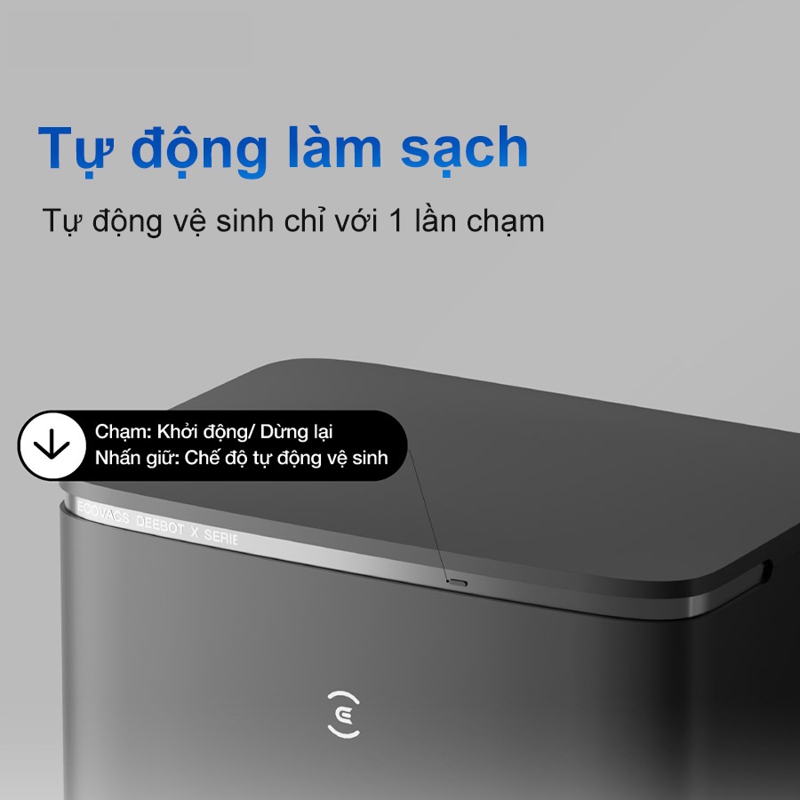 Robot hút bụi lau nhà Ecovacs Deebot X5 Pro Omni (Trắng/ Đen) - Ảnh 10