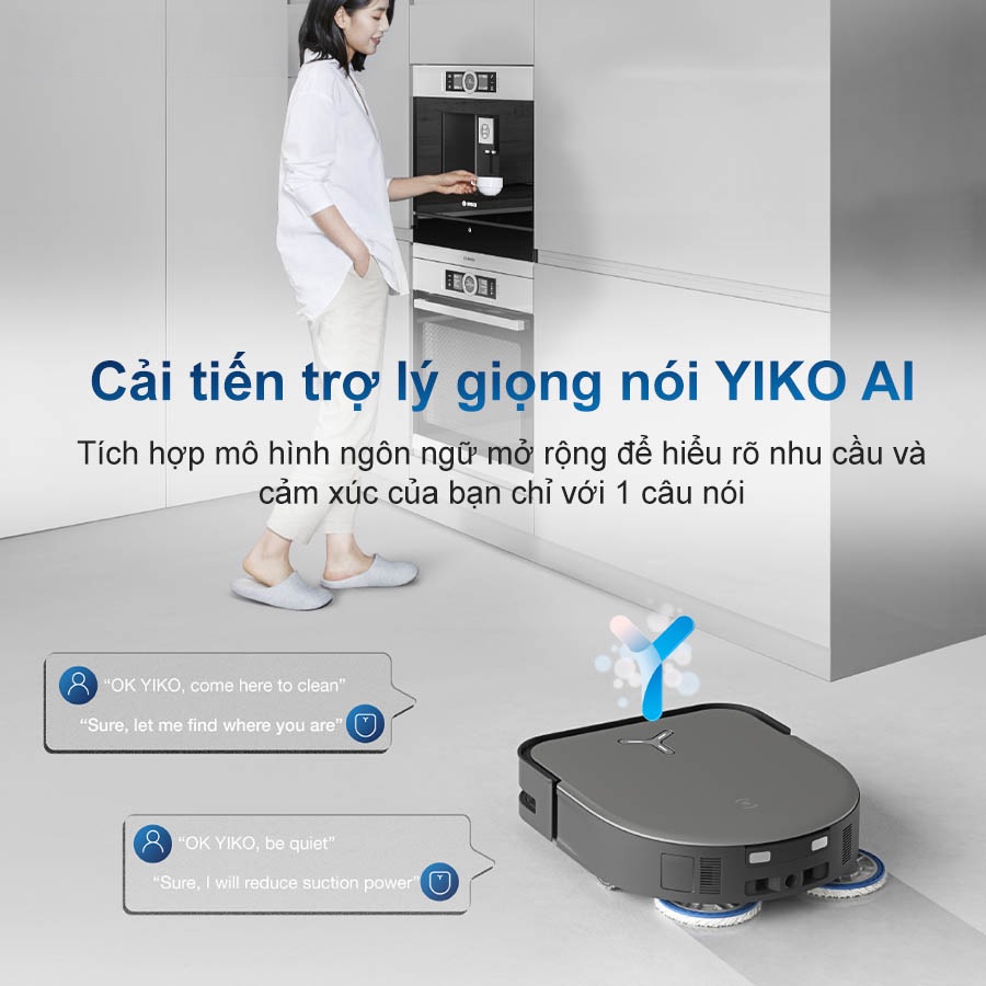 Robot hút bụi lau nhà Ecovacs Deebot X5 Pro Omni (Trắng/ Đen) - Ảnh 14