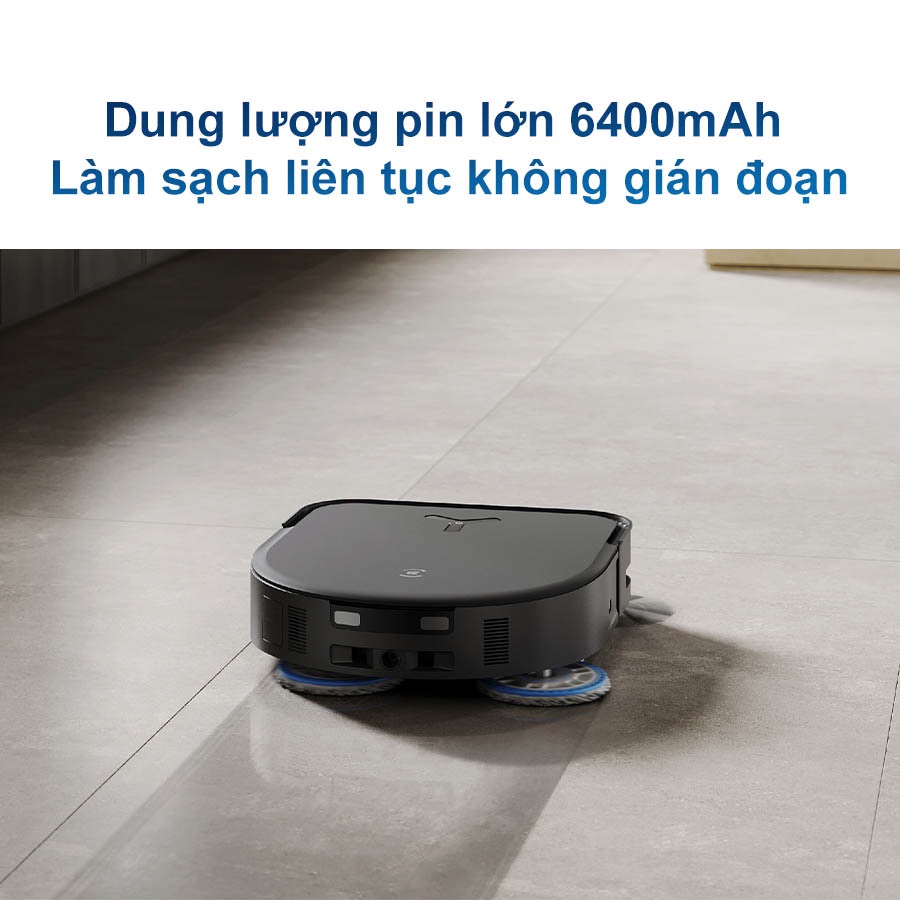 Robot hút bụi lau nhà Ecovacs Deebot X5 Pro Omni (Trắng/ Đen) - Ảnh 16