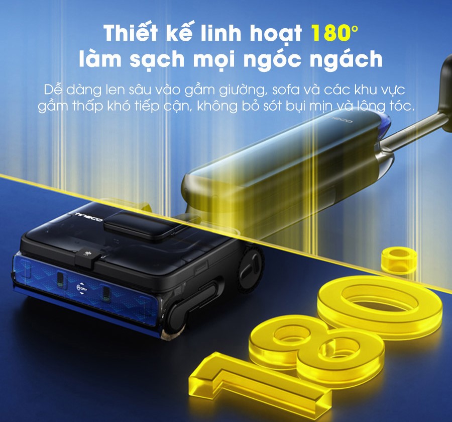 Tineco Floor One Station S9 Artist thiết kế linh hoạt