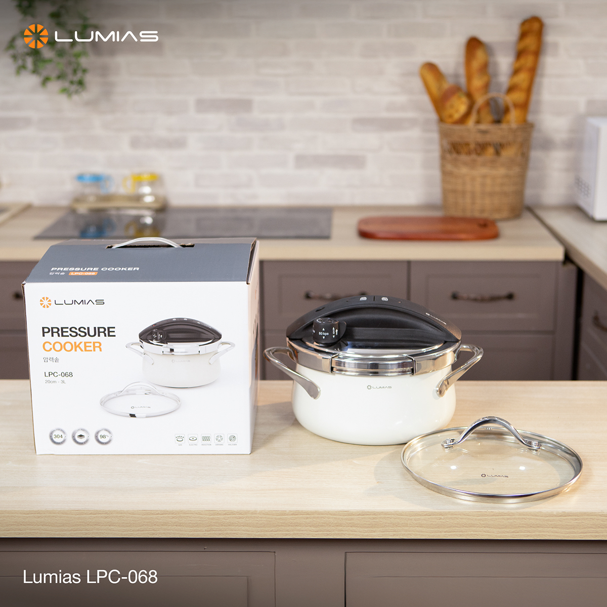 Lumias LPC-068 có dung tích tới 3L