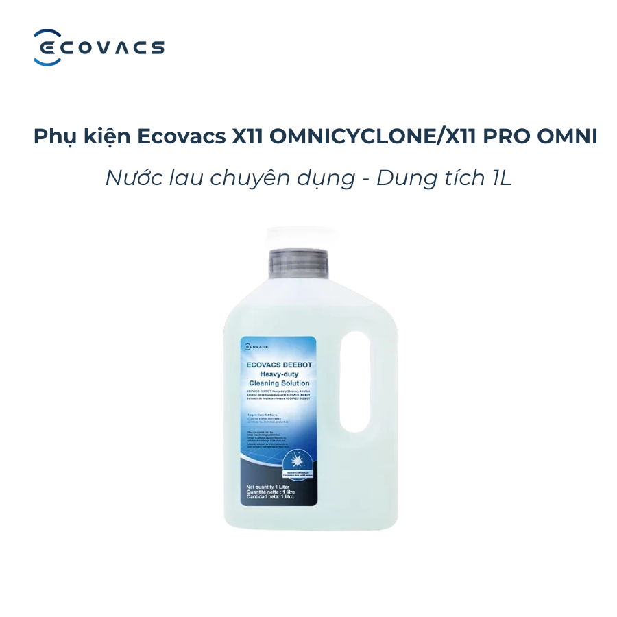 Nước lau chuy&ecirc;n dụng cho Ecovacs X11 OMNICYCLONE