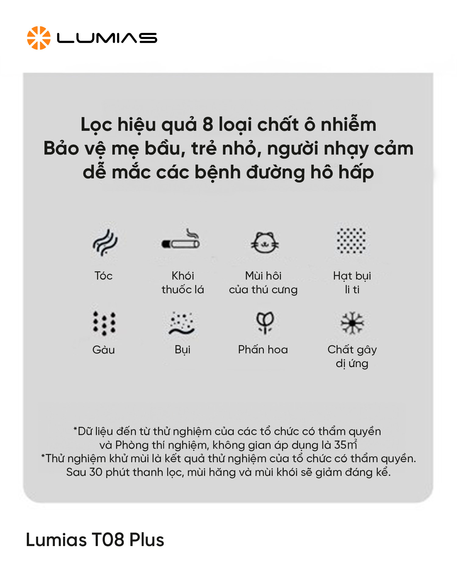 Quạt không cánh T08 Plus lọc bụi bẩn hiệu quả