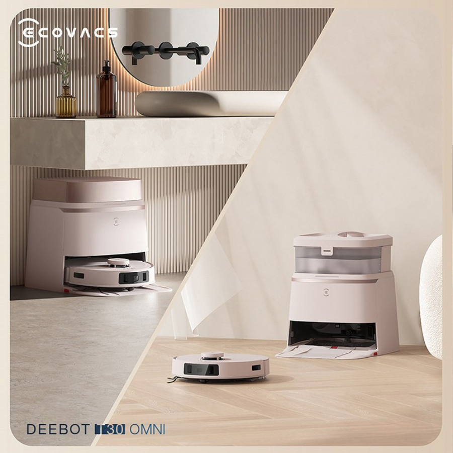 Robot h&uacute;t bụi lau nh&agrave; Ecovacs Deebot T30 Omni