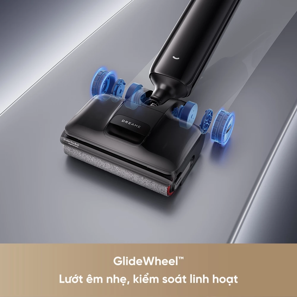 Dreame H16 FlexReach bánh xe đảo chiều