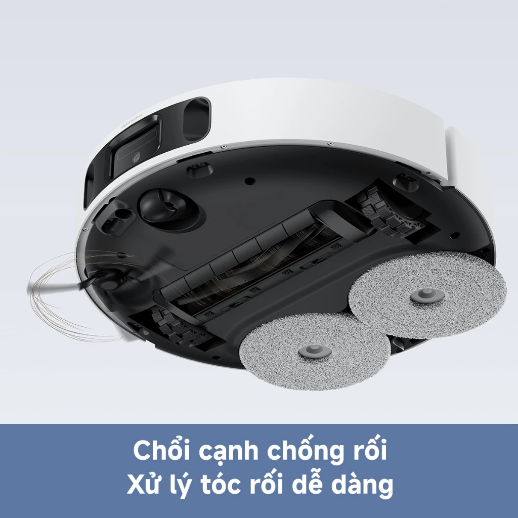 Robot hút bụi lau nhà thông minh MOVA E40 Ultra chổi cạnh chống rối
