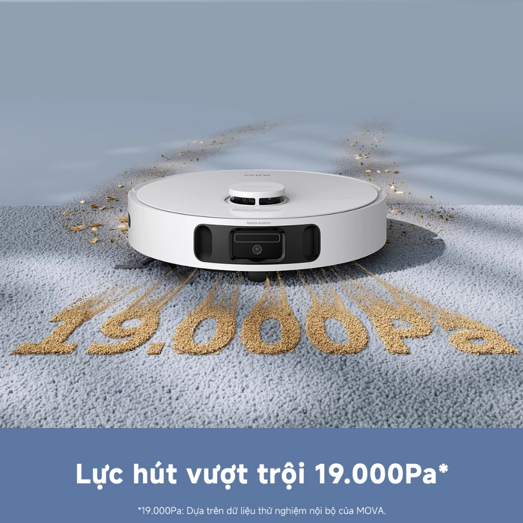 Robot hút bụi lau nhà thông minh MOVA E40 Ultra lực hút vượt trội