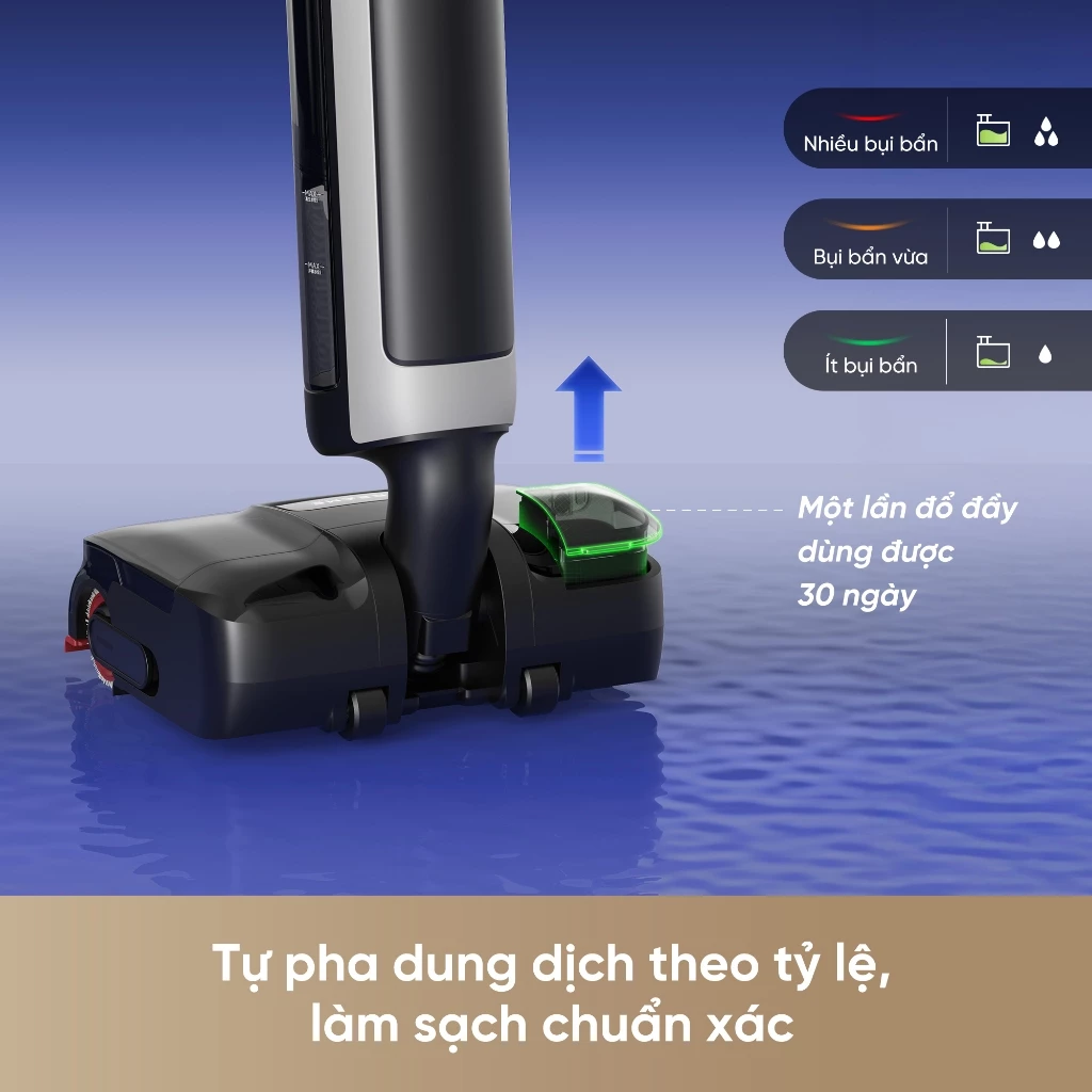 Máy hút bụi lau nhà khô và ướt Dreame H15 Pro FoamWash 2026 - Ảnh 8