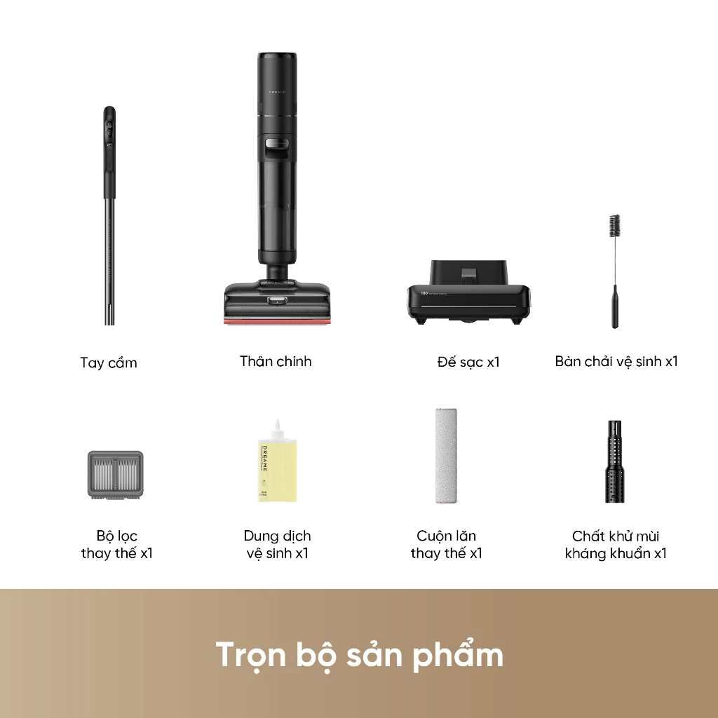 Máy hút bụi lau nhà khô và ướt Dreame H15 Pro FoamWash 2026 - Ảnh 9