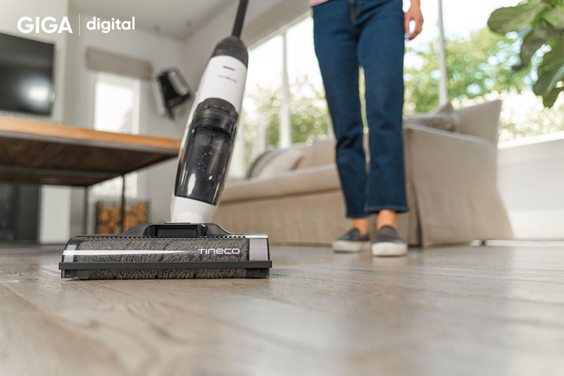 Tineco iFloor 2 Max sở hữu khả năng làm sạch mạnh mẽ với thiết kế 2 trong 1