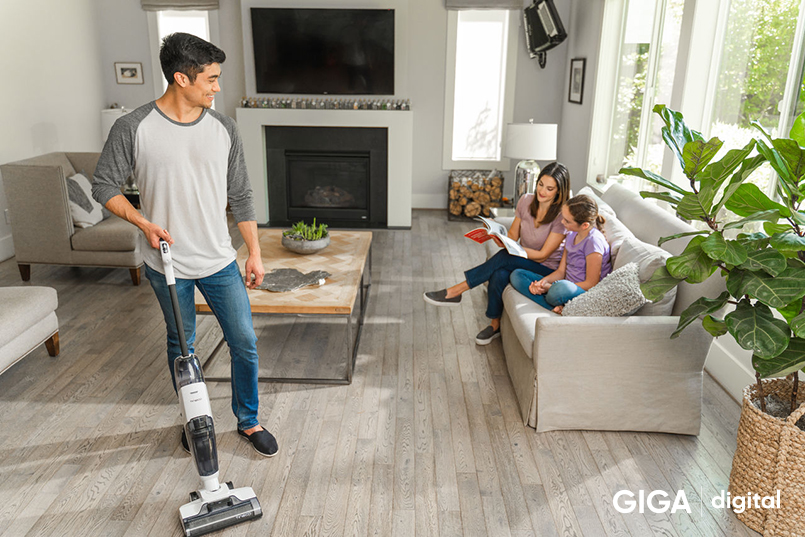 Máy hút bụi Tineco iFloor 2 Max tự hào với khả năng vận hành liên tục suốt 22 phút
