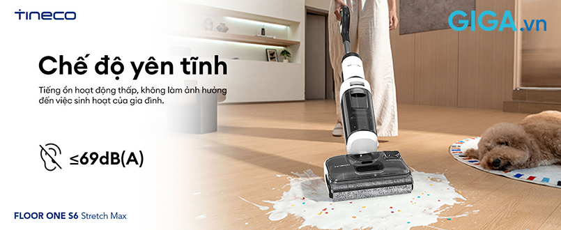 Máy hút bụi lau sàn khô ướt Tineco Floor One S6 Stretch Max - Ảnh 8