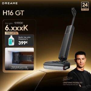 Máy hút bụi lau sàn khô & ướt H16 GT