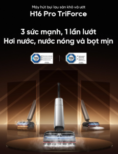Máy Hút Bụi Lau Nhà Dreame H16 Pro TriForce – Hàng Chính Hãng