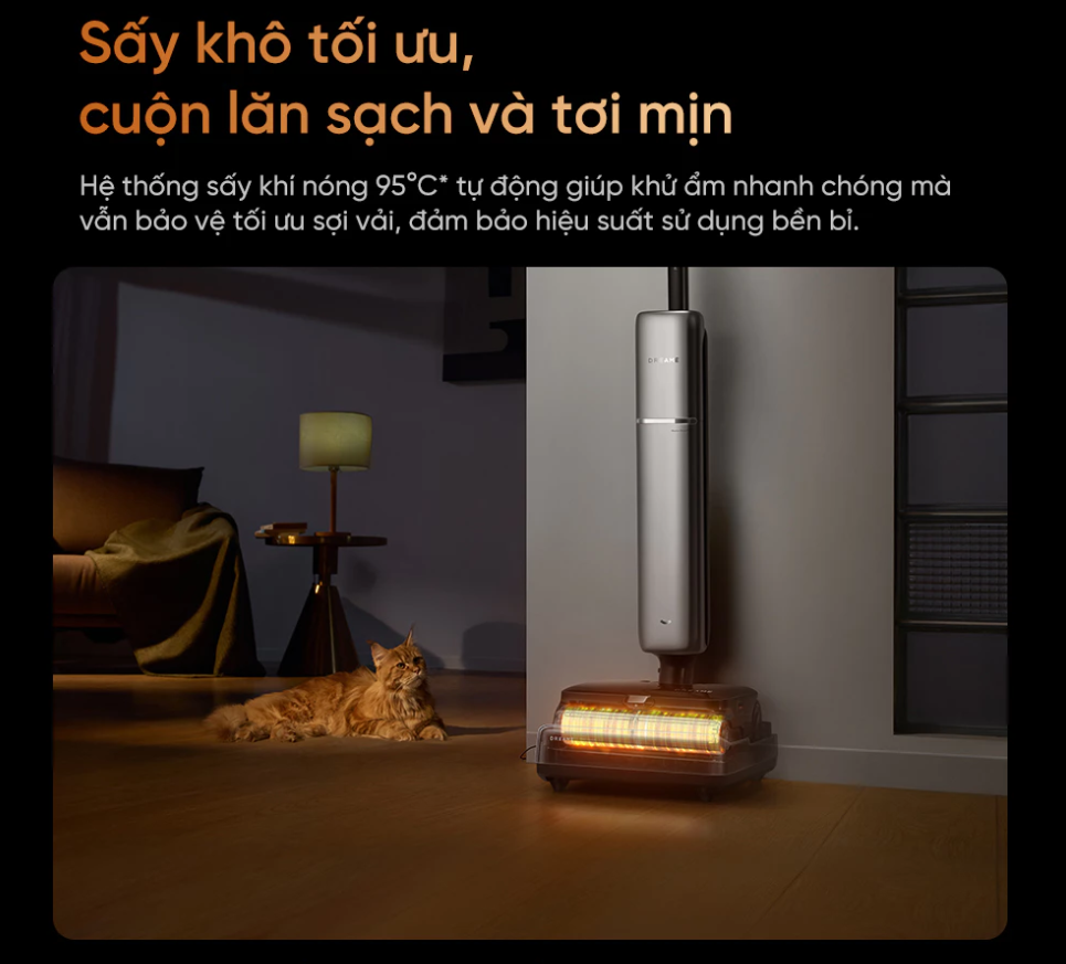 Máy Hút Bụi Lau Nhà Dreame H16 Pro TriForce – Hàng Chính Hãng