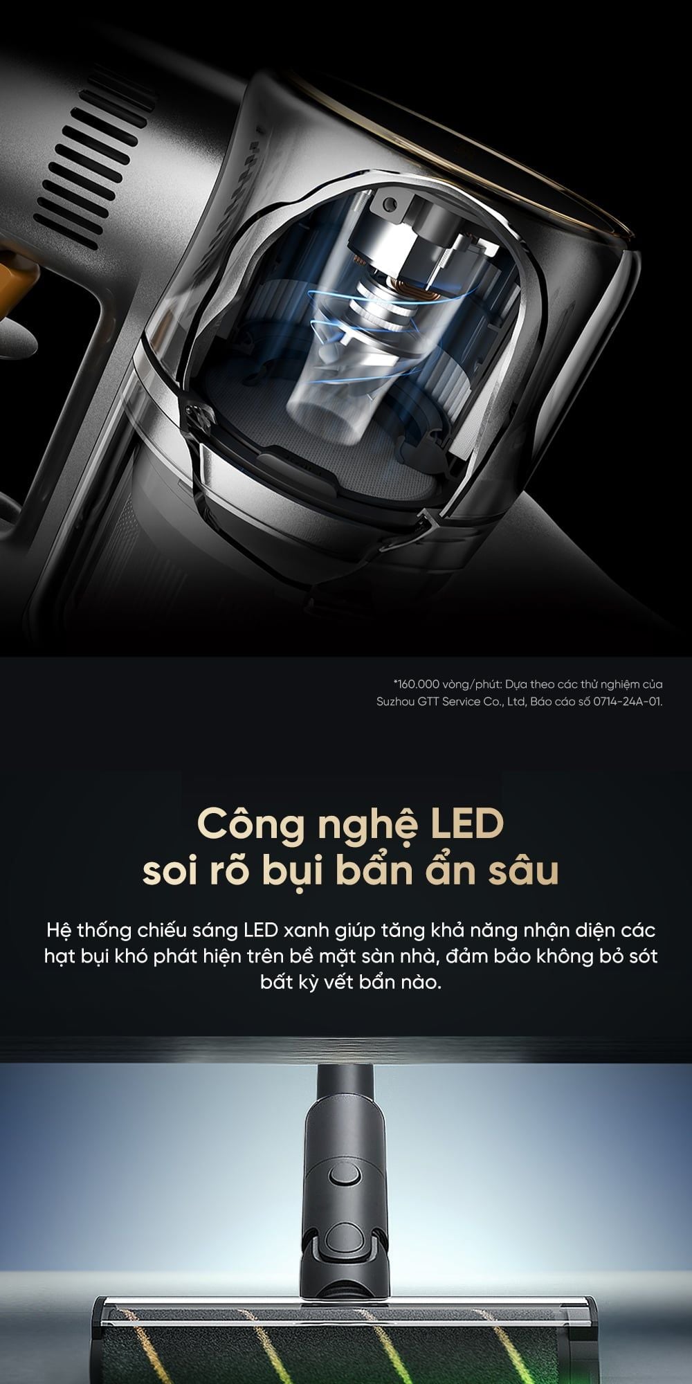 Máy hút bụi cầm tay không dây Dreame V18s