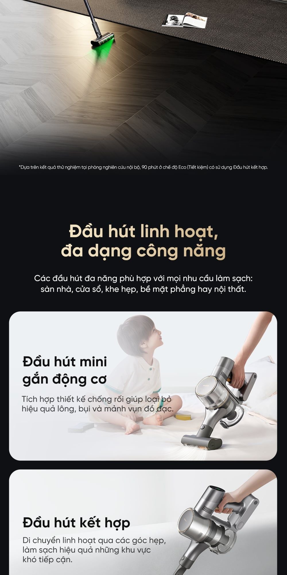 Máy hút bụi cầm tay không dây Dreame V18s