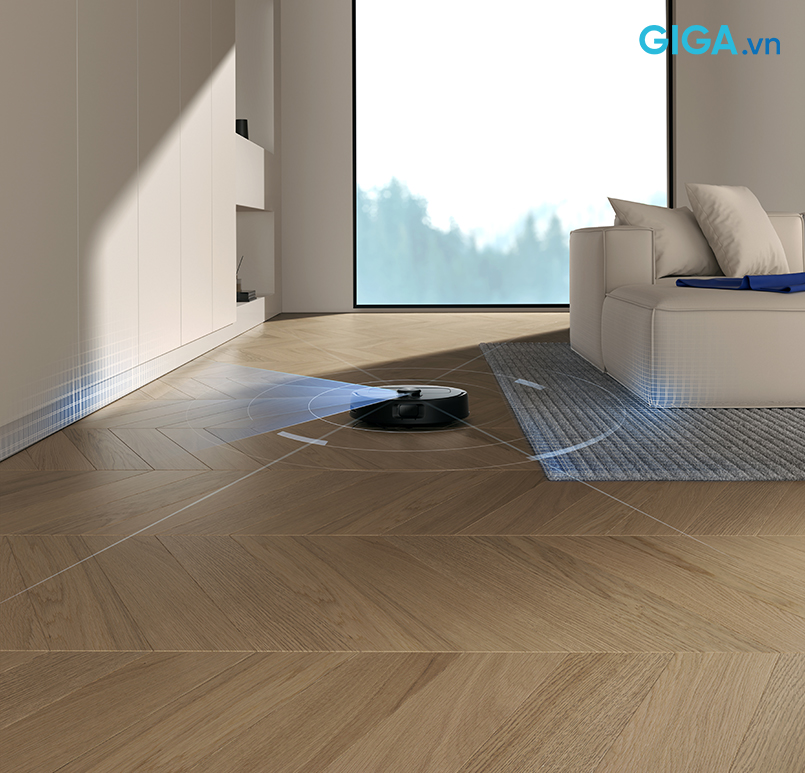 Công nghệ điều hướng thông minh TrueMapping, cho Deebot N30 khả năng lập bản đồ nhanh chóng và chính xác.
